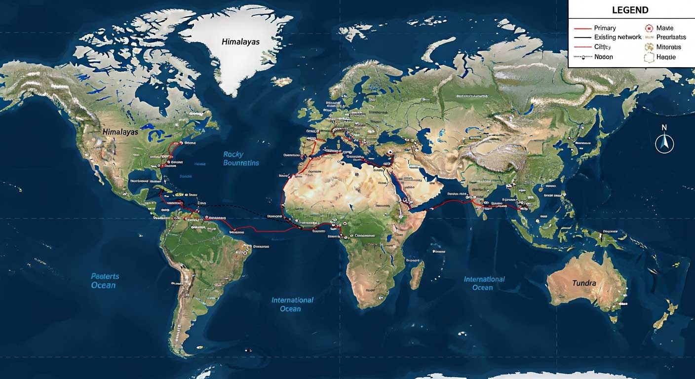 Rail Freight Route from China to Canada: Key Hubs and Path Overview