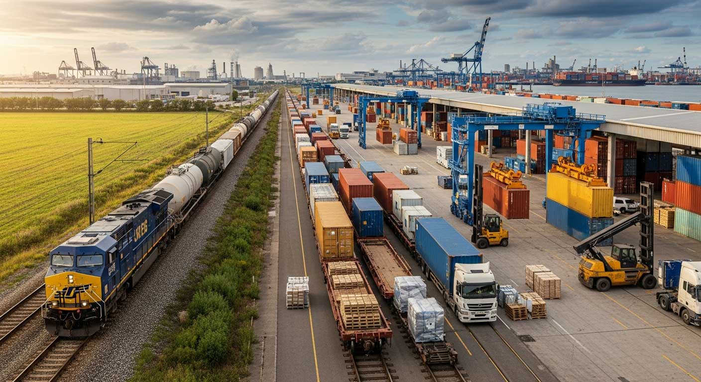  Rail Freight Shipping Process