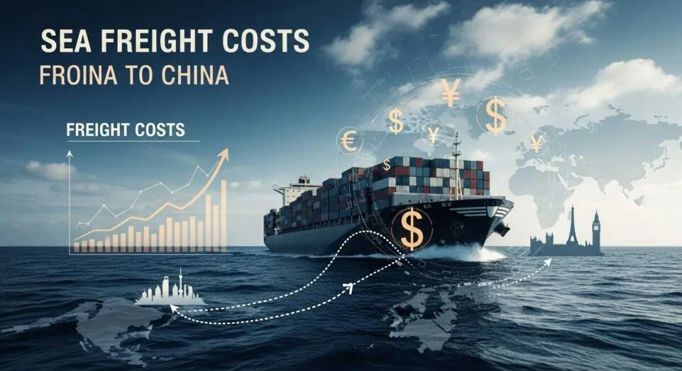Sea Freight Costs from China to Europe