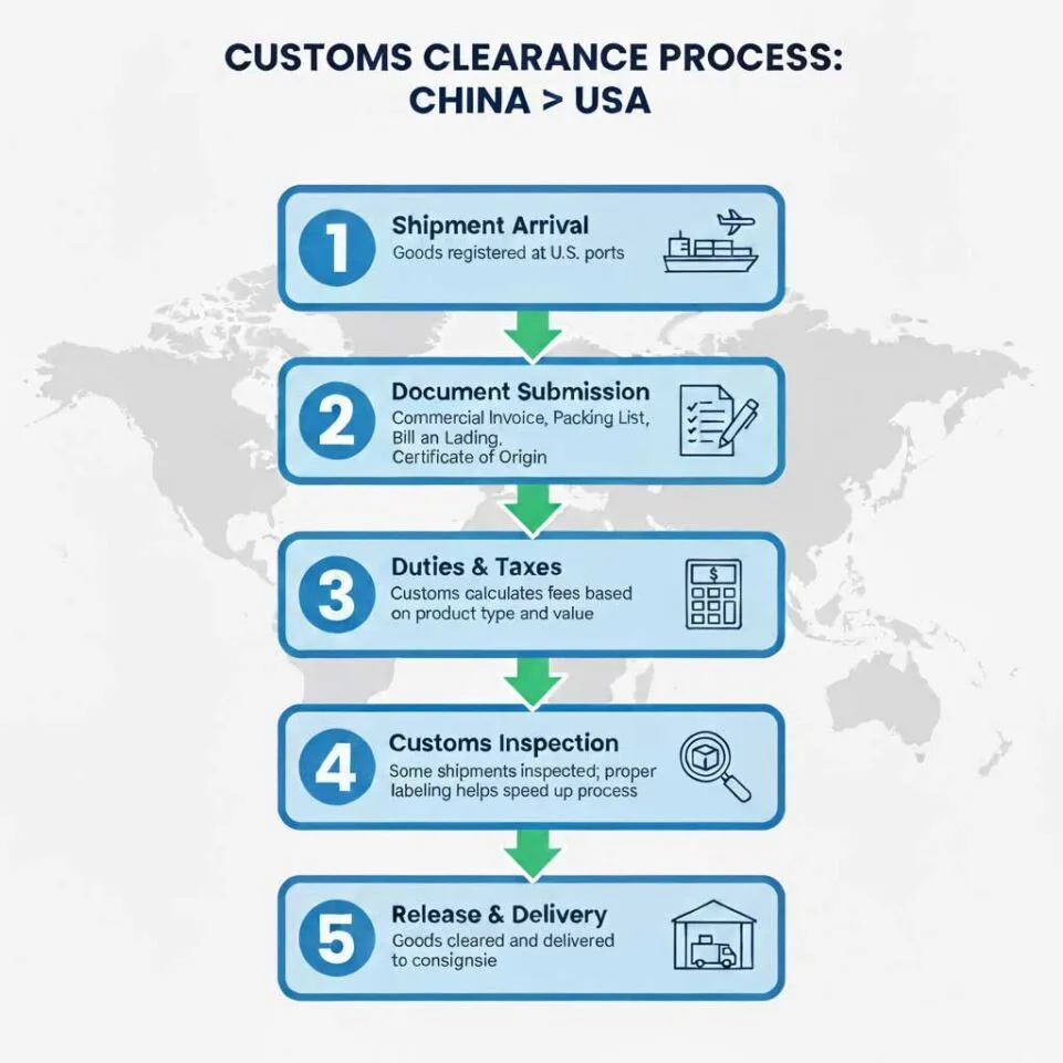 Step-by-Step Customs Clearance Process