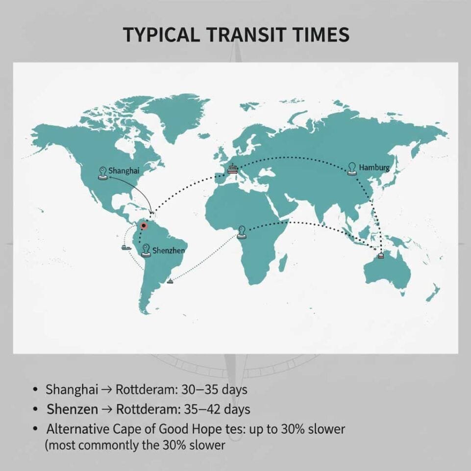 Typical Transit Times