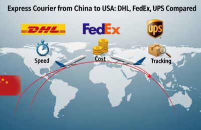 Express Courier from China to USA : DHL, FedEx, UPS Compared