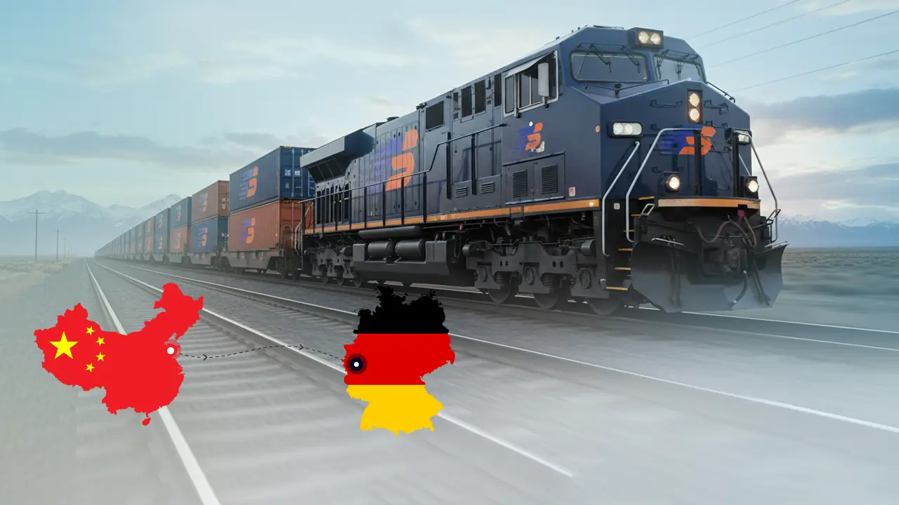 Rail freight from China to Germany
