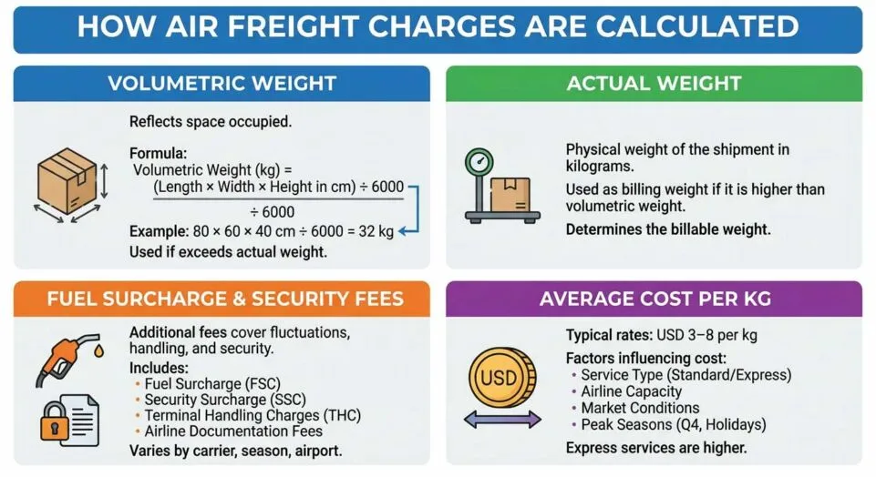  Air Freight Cost from China to Germany