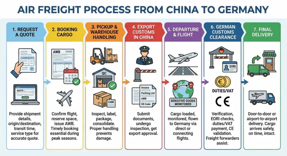  Air Freight Shipping Process – Step-by-Step