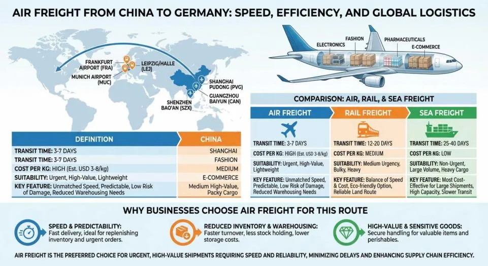 Air Freight from China to Germany