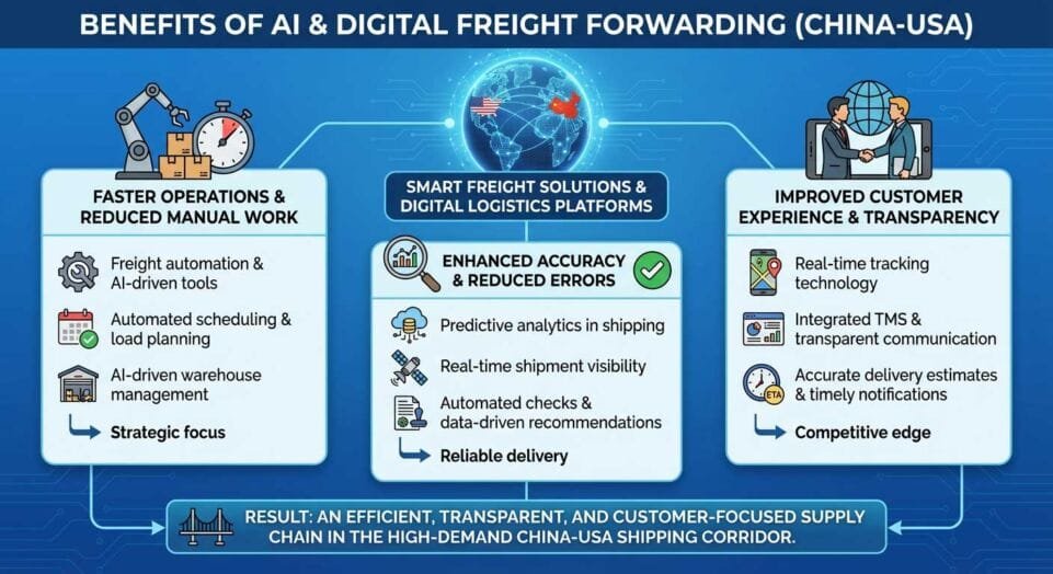 Benefits of AI and Digital Freight Forwarding