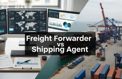 Freight Forwarder vs Shipping Agent What's the Difference