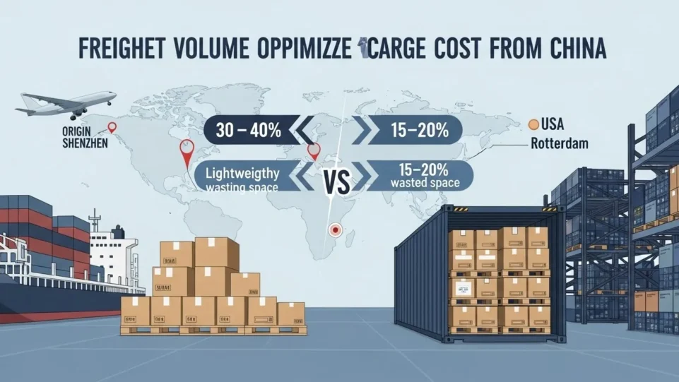 How Freight Volume Affects Shipping Prices from China to USA