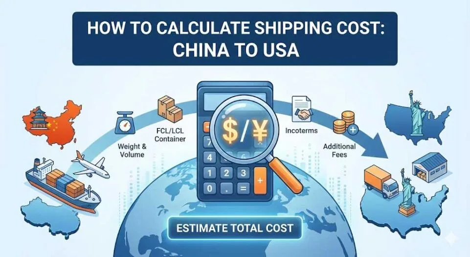 How to Calculate Shipping Cost from China to USA?
