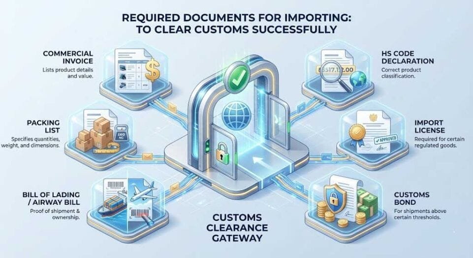Required Documents for Importing