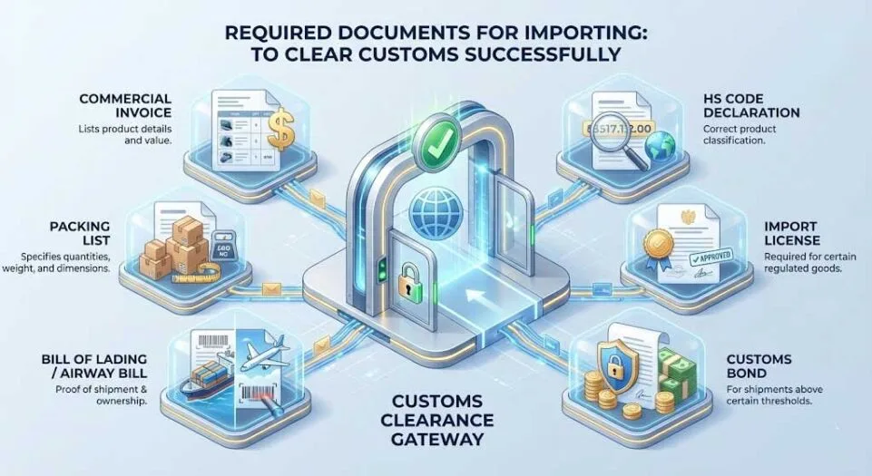 Required Documents for Importing