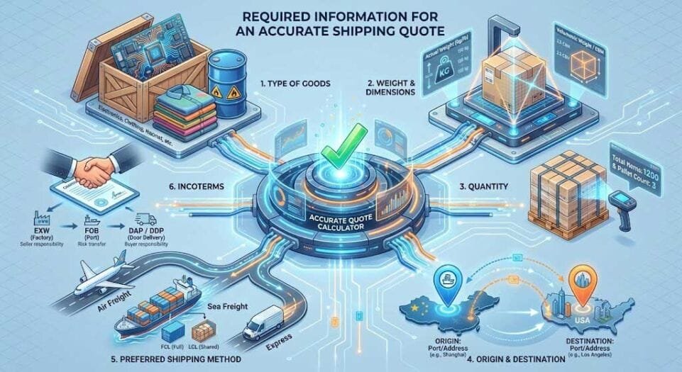 Required Information for an Accurate Quote