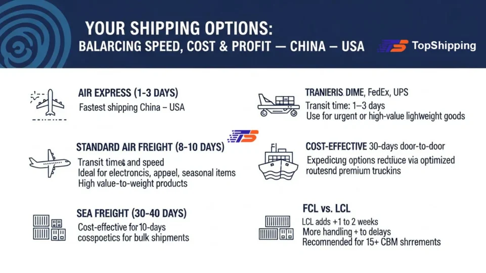 Standard Air Freight The Balanced 8-10 Day Solution