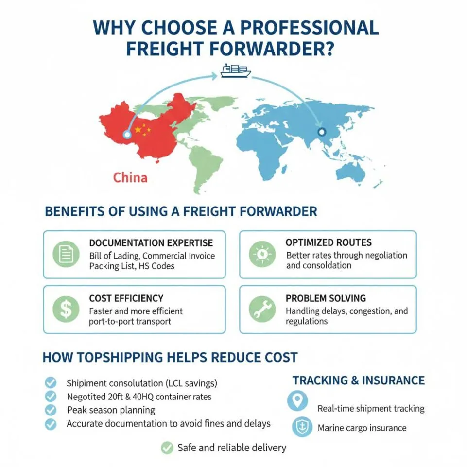  Why Choose a Professional Freight Forwarder 