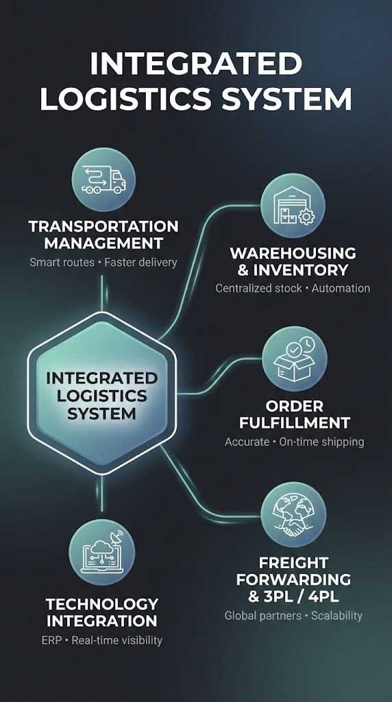 Core Components of an Integrated Logistics System