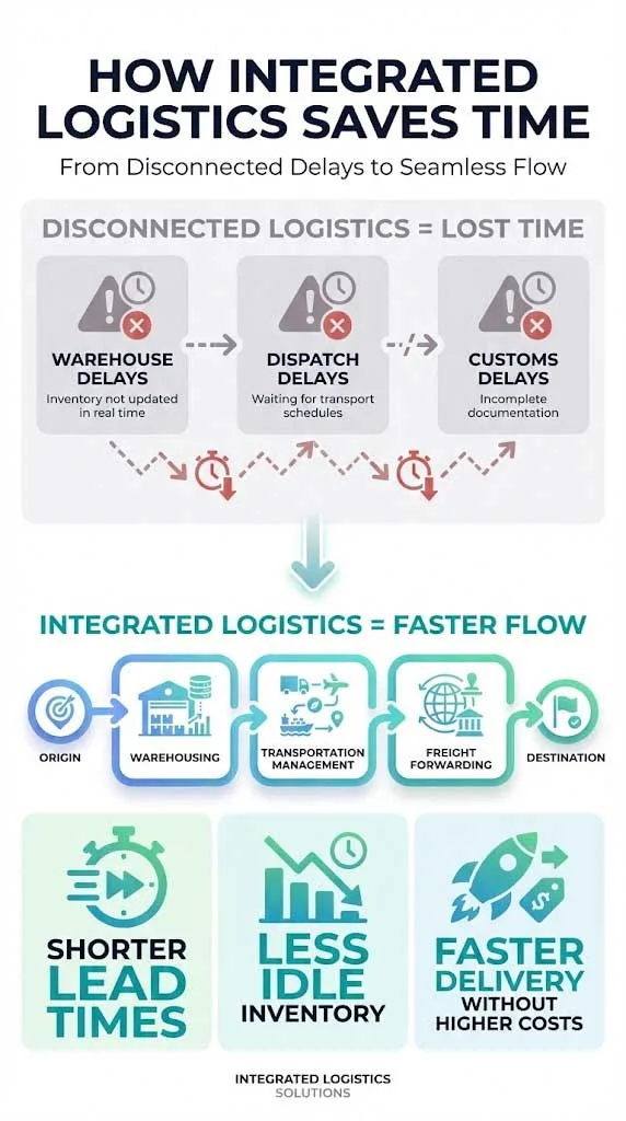 How Integrated Logistics Saves Time