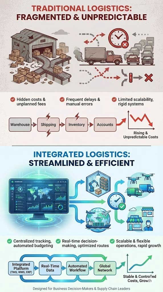 Integrated Logistics vs Traditional Logistics